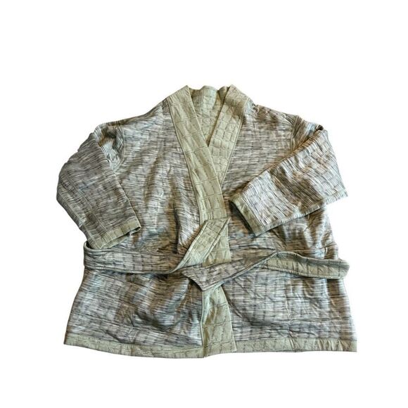 Brand New Nike ThermaFIT Oversized Fit Yoga Training Reversible Green Robe 1X - Picture 17 of 17